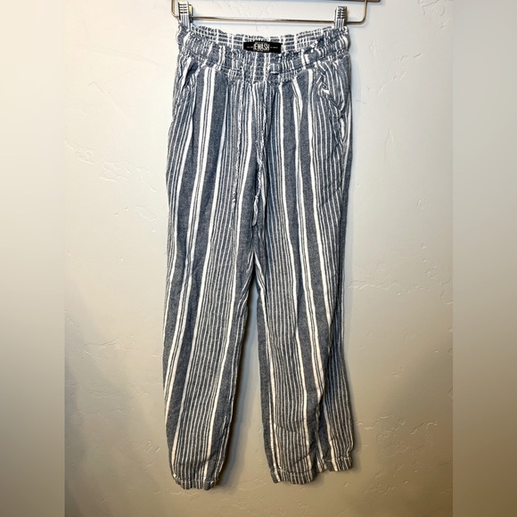 Rewash Pants - Rewash Women’s Linen Drawstring Jogger Pants